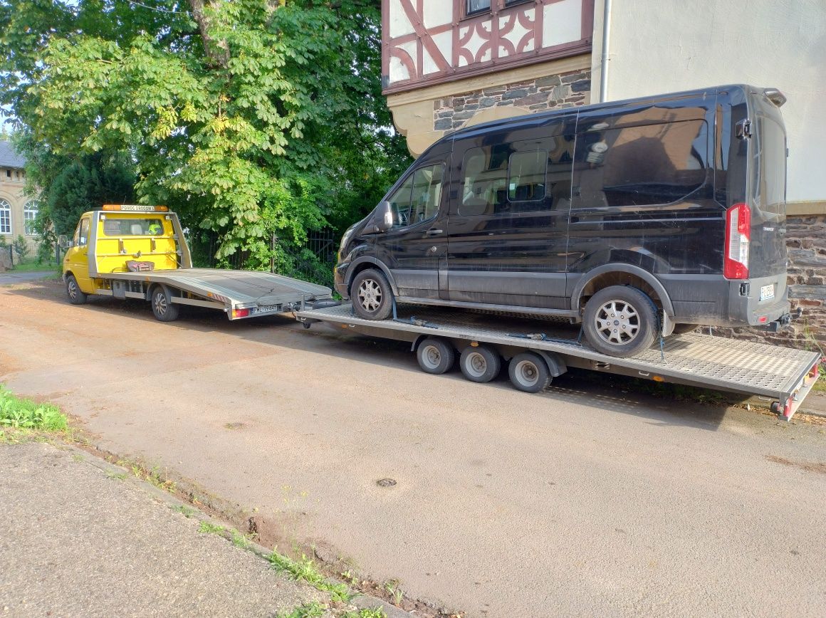 Pomoc Drogowa 24h Laweta z Niemiec Frankfurt am Main Erfurt Eissenach