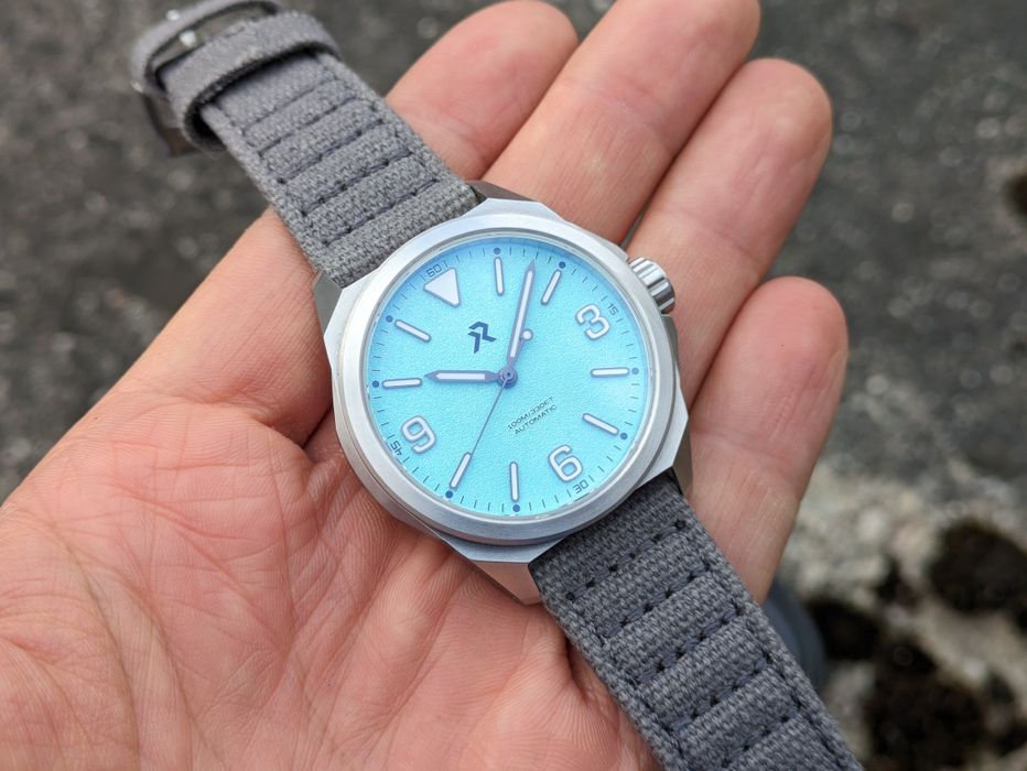 Zegarek RZE Resolute Mint Green Miyota 90S5