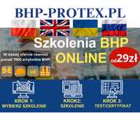 Szkolenia BHP online - interaktywne, w pełni zdalne, dostępne 24/7