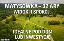 Matysówka - 32 ary pod wymarzony dom lub inwestycj
