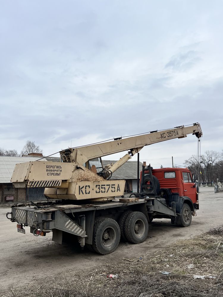 Автокран Камаз 53212