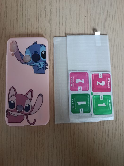 Etui Redmi note 7 + 2x szyba Stich