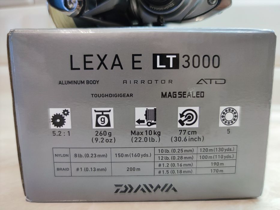 Катушка Daiwa 19 Lexa E LT-3000