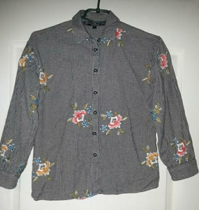 Вишиванка сорочка рубашка вишита TOPSHOP 36 розмір