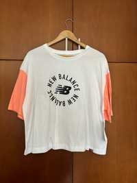 T-Shirt New Balance Tamanho L Nova