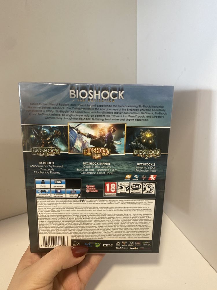 Gra bioshock the collection na ps4 NOWA