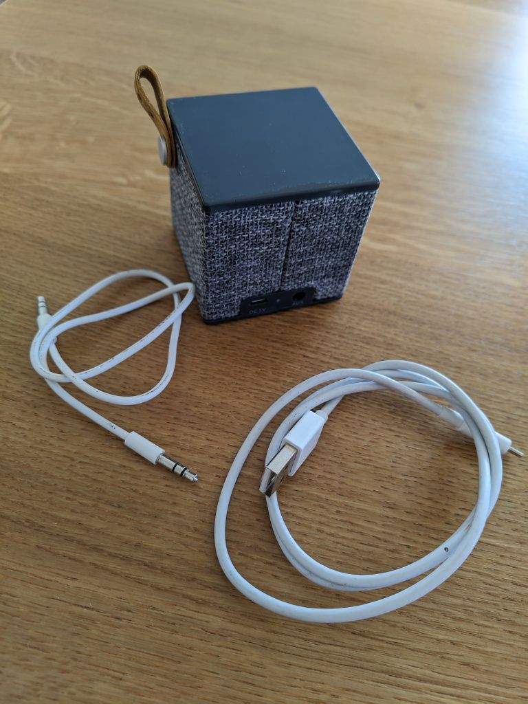 Głośnik bluetooth Fresh n' rebel Rockbox Cube fabric edition