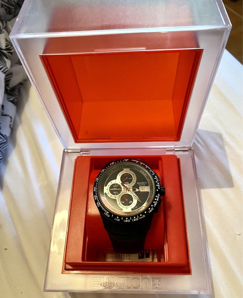 Swatch automático Right Track na caixa ,impecável ,lindo ,raro