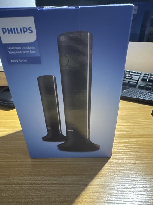 Telefone fixo Philips selado 1 unidade