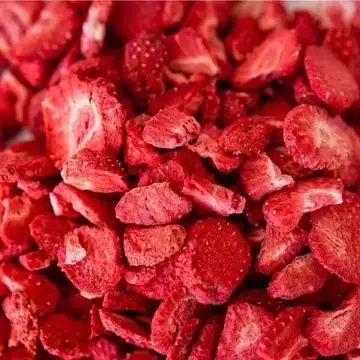 Малина Полуниця Слайси сублімована крихта зернята 100 грам