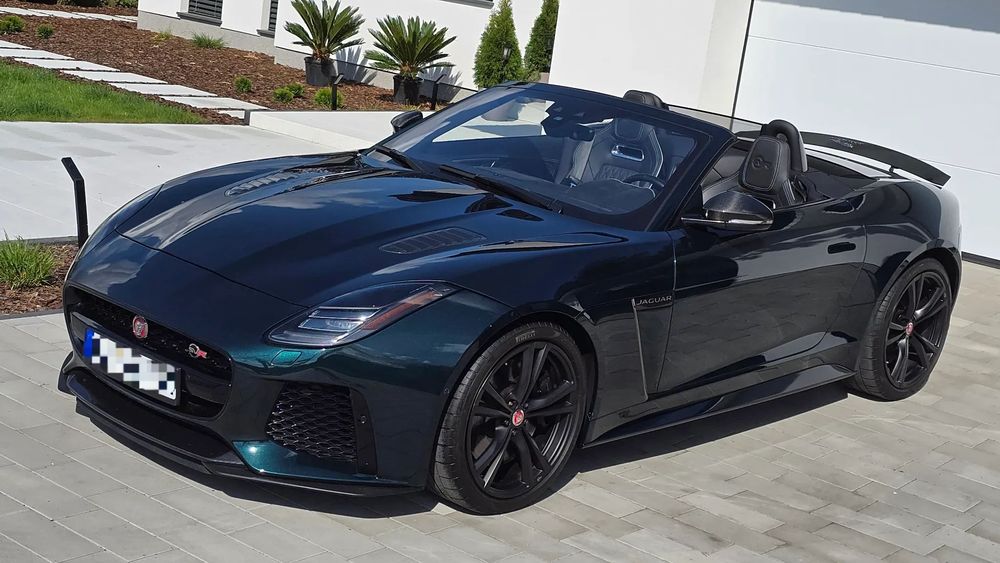 Jaguar F-Type SVR 》575PS 》Kabriolet 》AWD 》Perełka!!