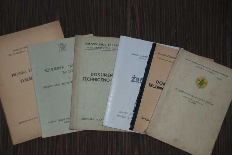 DTR maszyn do drewna i metalu