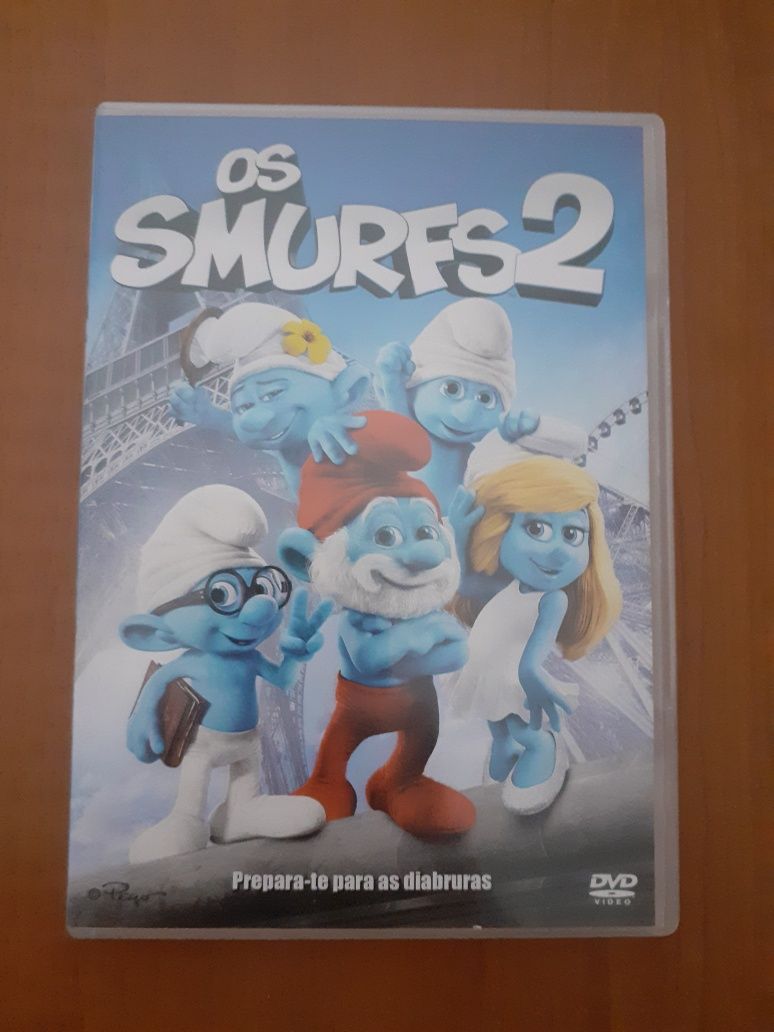 DVD: Coleção Os Smurfs 1 e 2