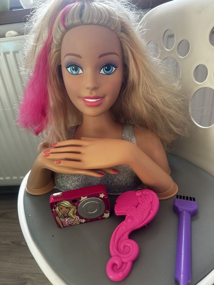 Głowa Barbie do czesania