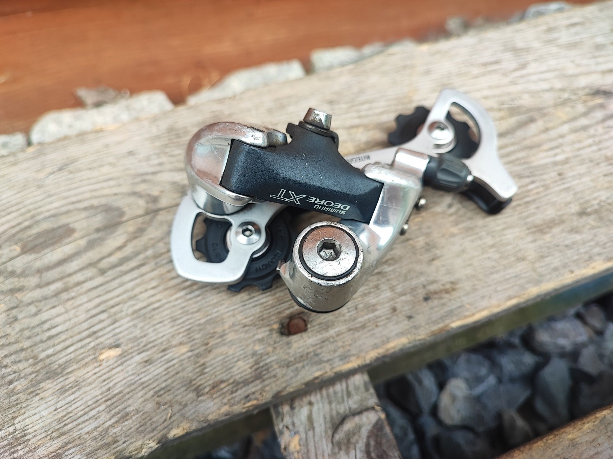 Tylna przerzutka rowerowa Shimano Deore XT m739 8s retro mtb