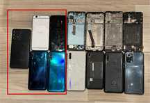 Zestaw telefonów samsung,xiaomi,htc