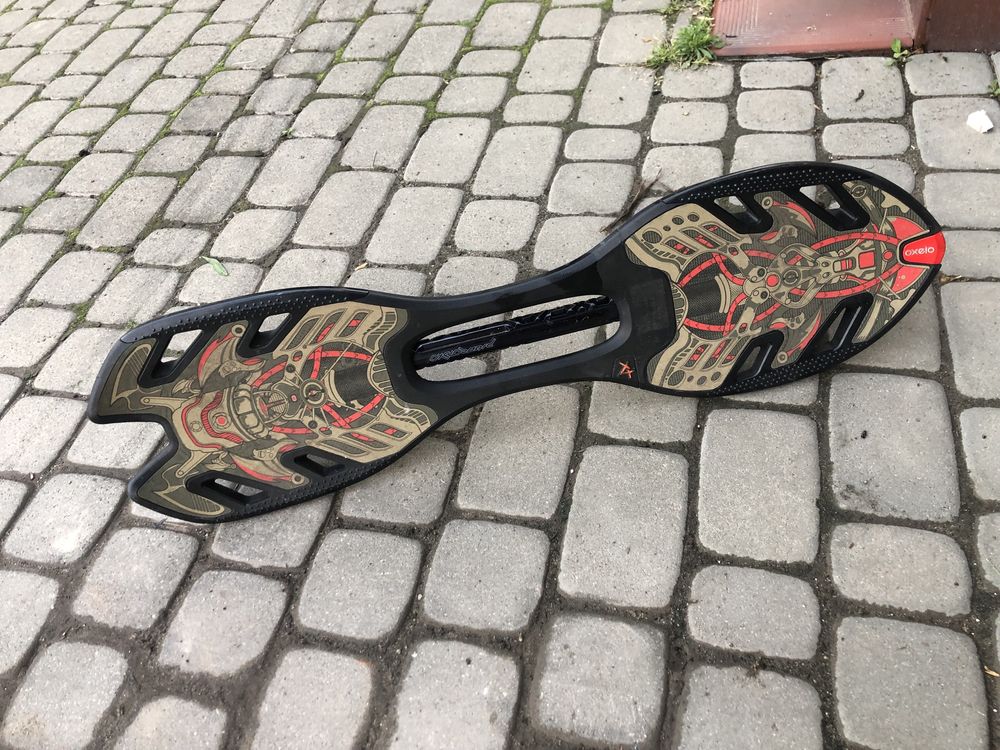 Deska deskorolka WAVEBOARD Oxeloboard XT MECA OXELO Snake