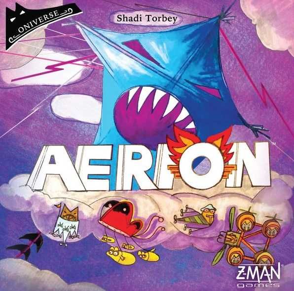 Czteropak: Aerion + Fire! + Brains gra planszowa onirim (nowa) (folia)