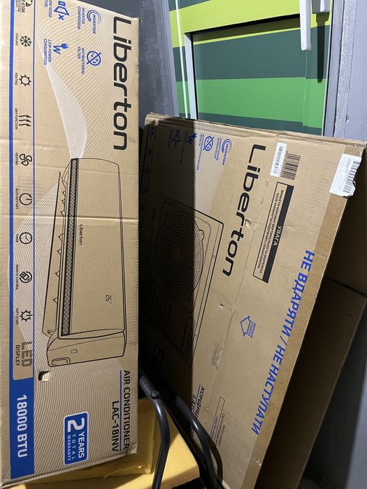 Продам інвекторний кондиціонер Liberton 18