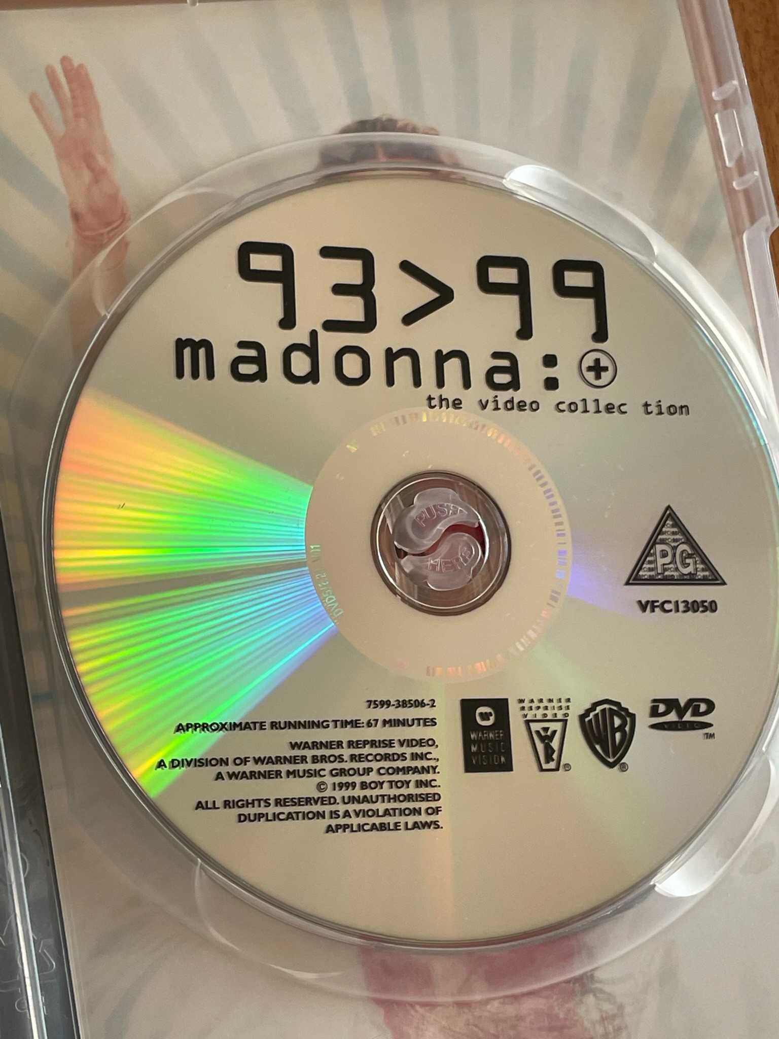 DVDs Madonna  Video Collection 93:99 (COMO NOVO)