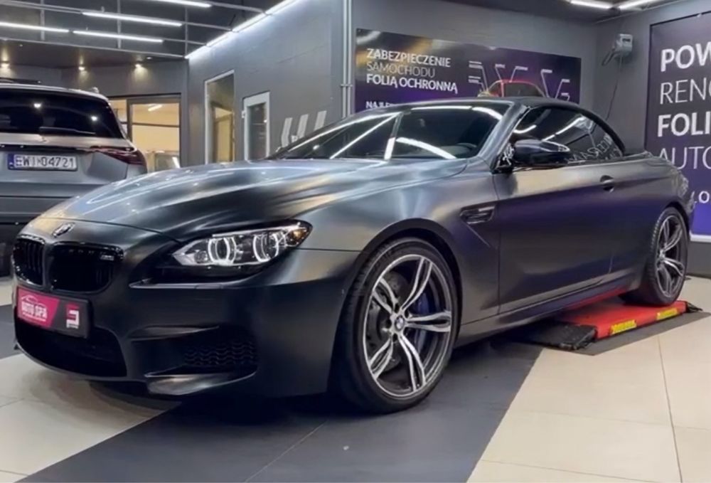 Bmw M6 cabrio 560, wykiana pickup