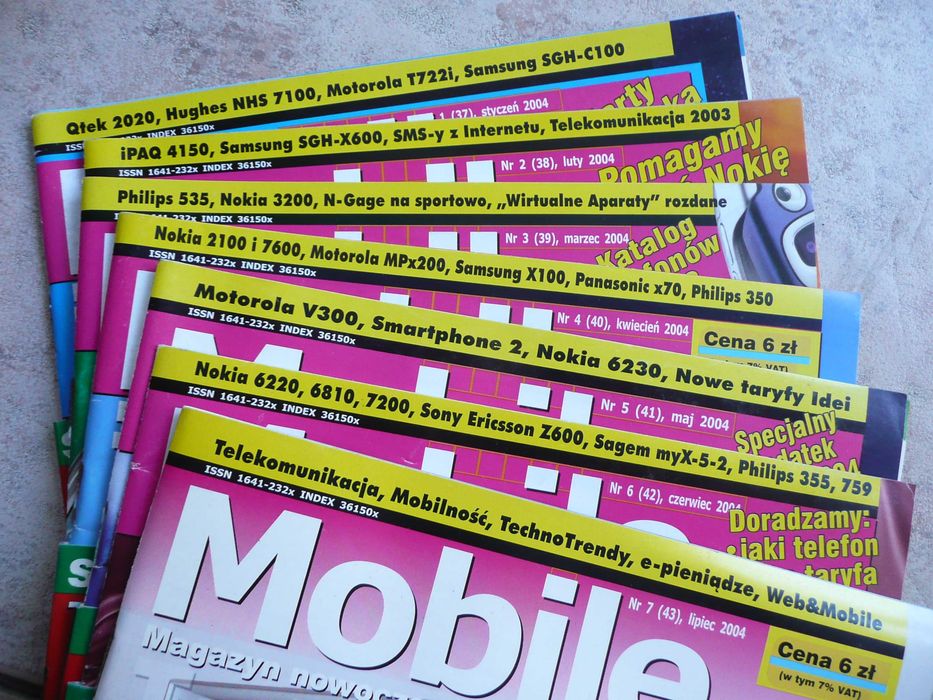 czasopismo MOBILE INTERNET 2004 1-7