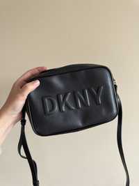 Шкіряна сумка DKNY