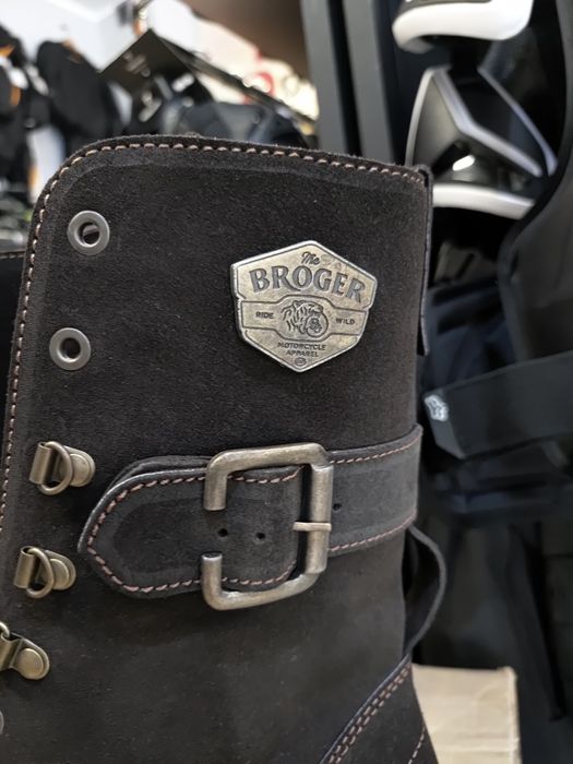 Buty motocyklowe BROGER OHIO  brown roz 48
