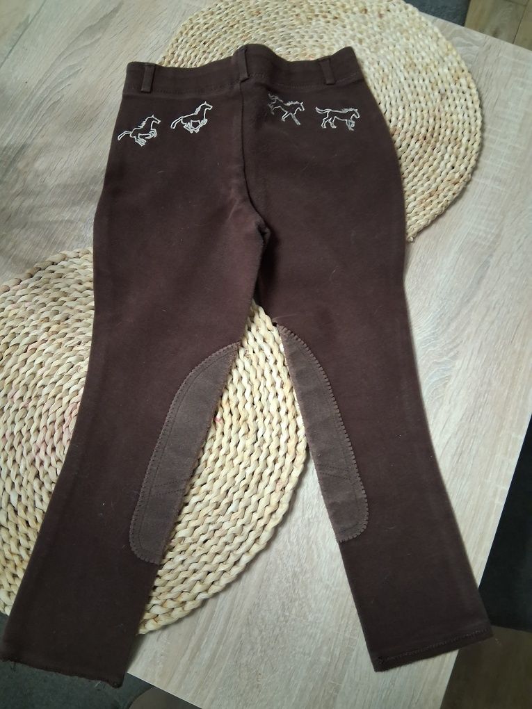 Spodnie jeździeckie 128