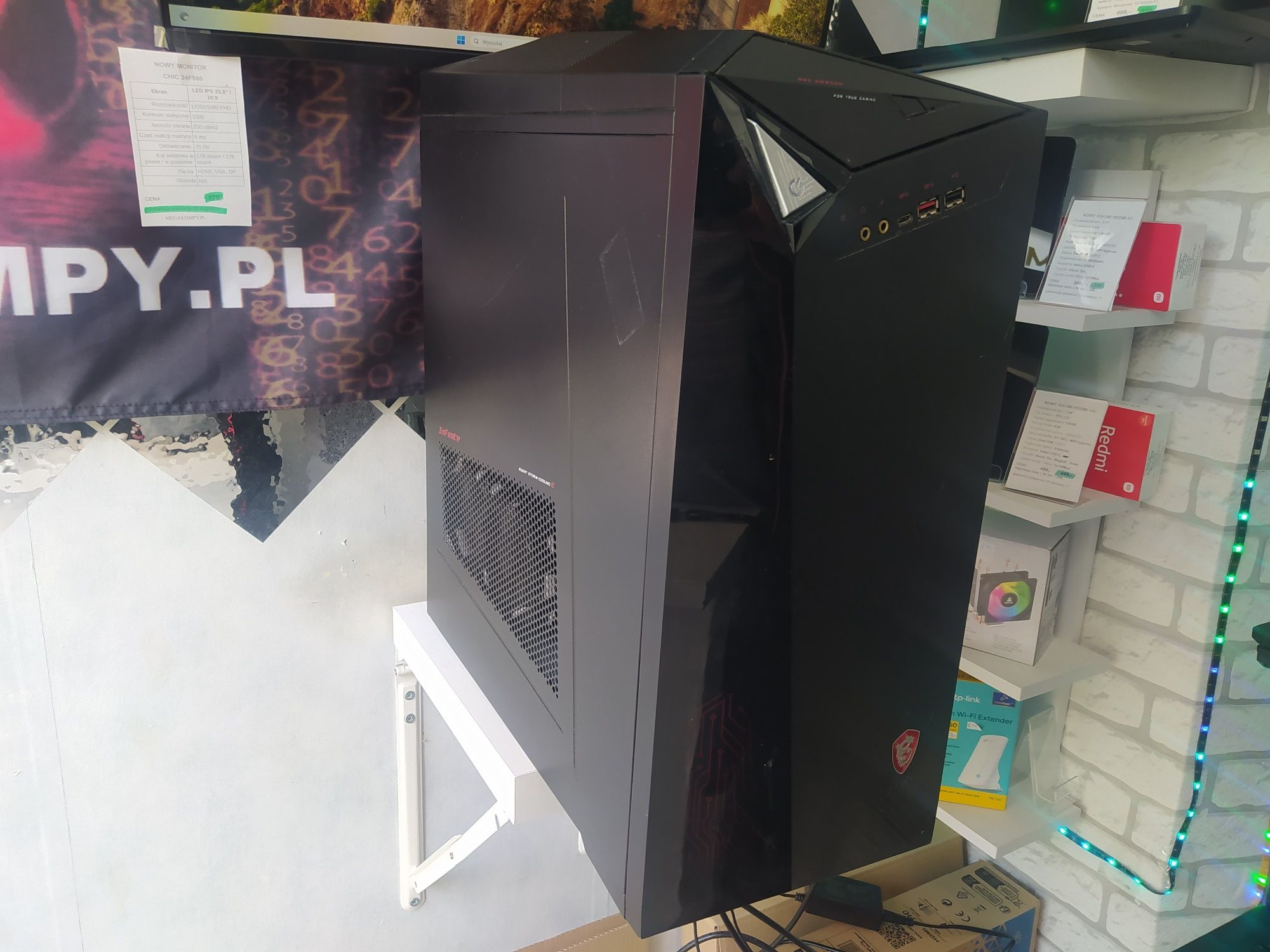 Komputer Gamingowy MSI 3.5GHz /GTX /2 dyski /Windows 11 /Sklep /Gwaran