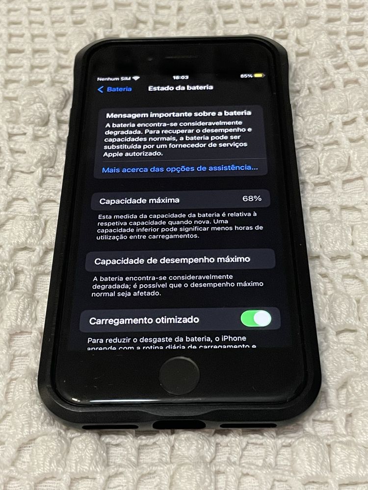 Apple iPhone 7 32GB Preto Mate Livre