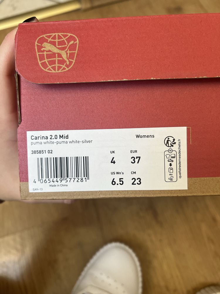 Кросівки puma carina 2.0 mid