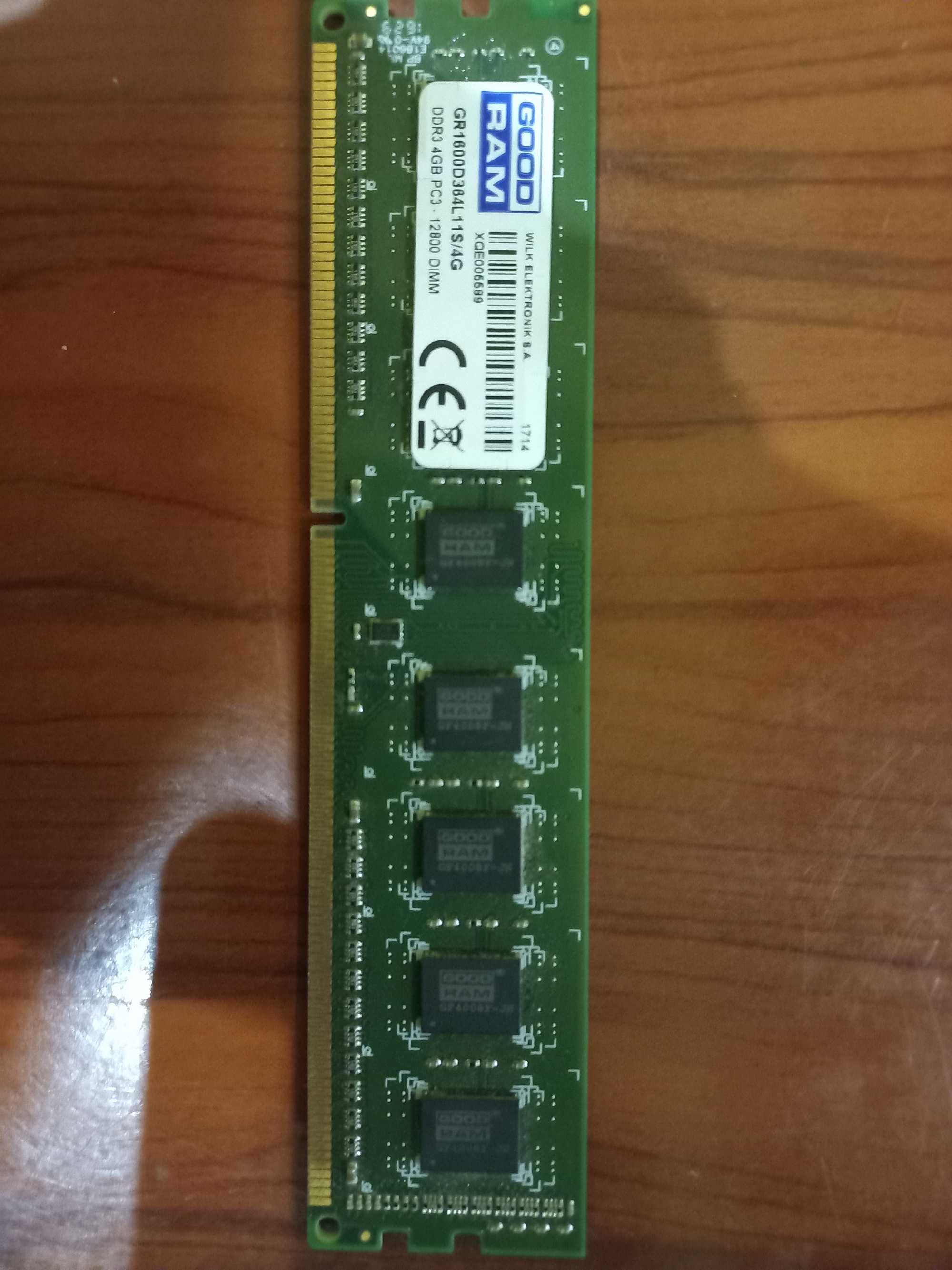 Оперативна пам'ять ddr3 4gb 1600 goodram