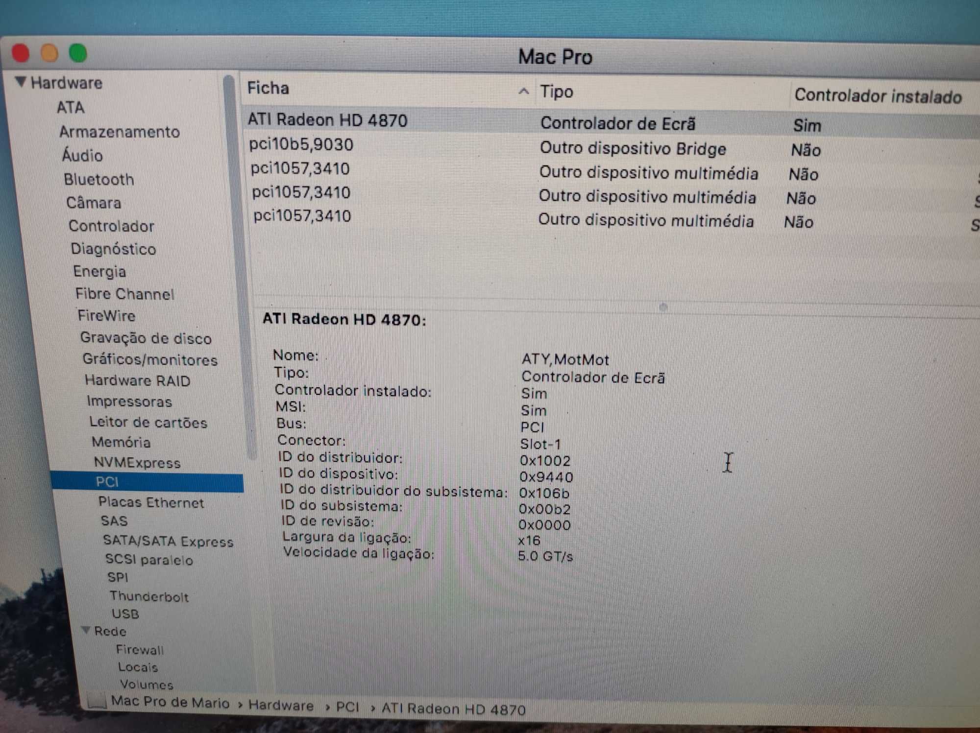 ATI Radeon 4870 MAC EFI