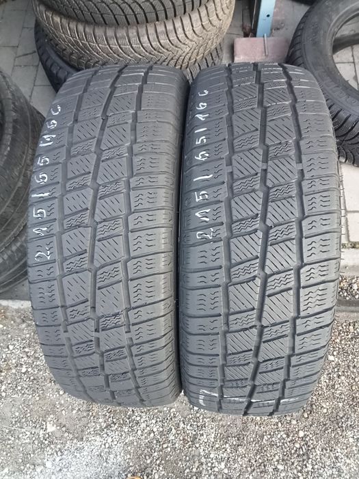 2x Opony Używane Całoroczne 215/65R16C Mirage