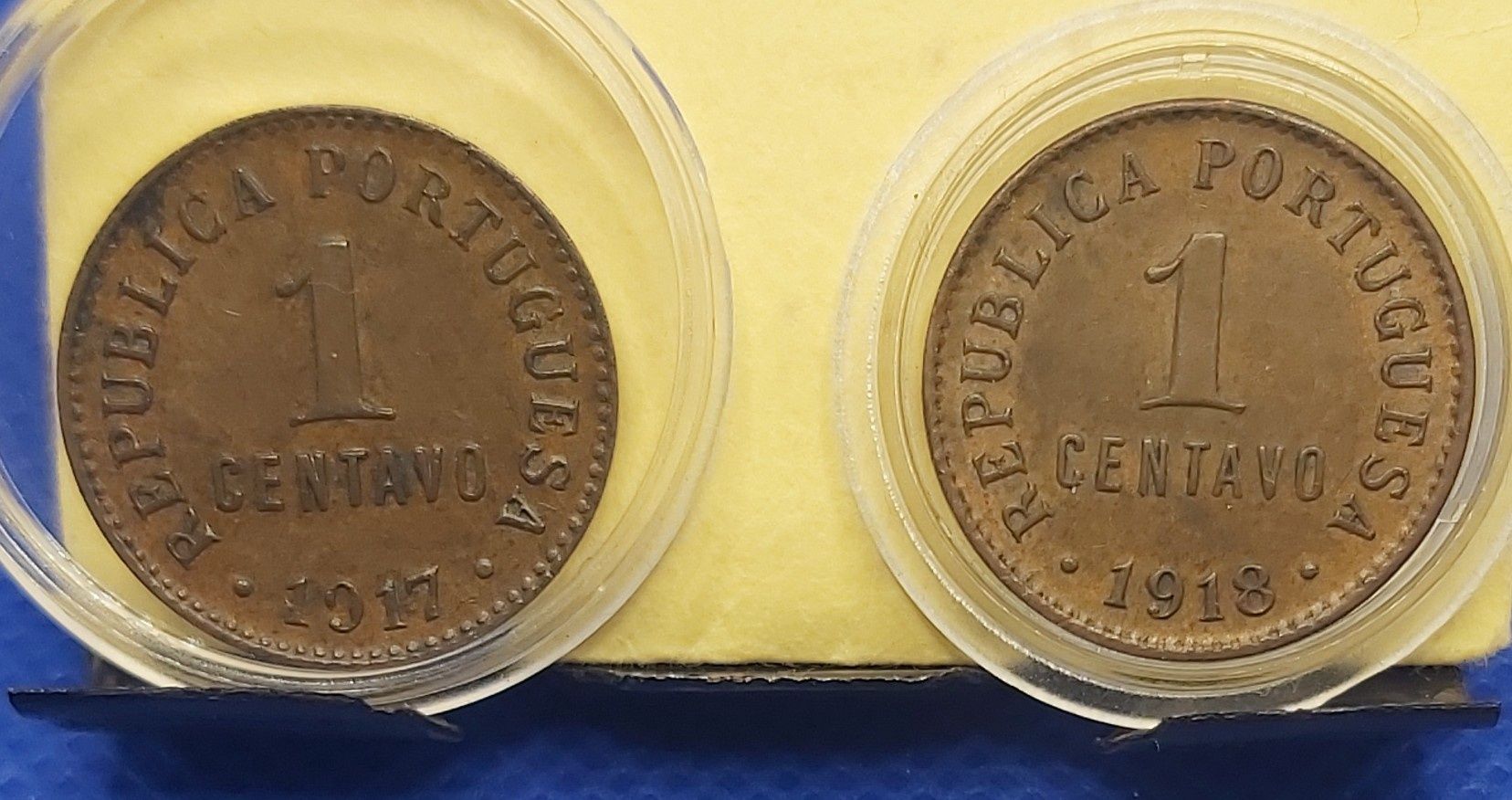 moeda de centavos bronze