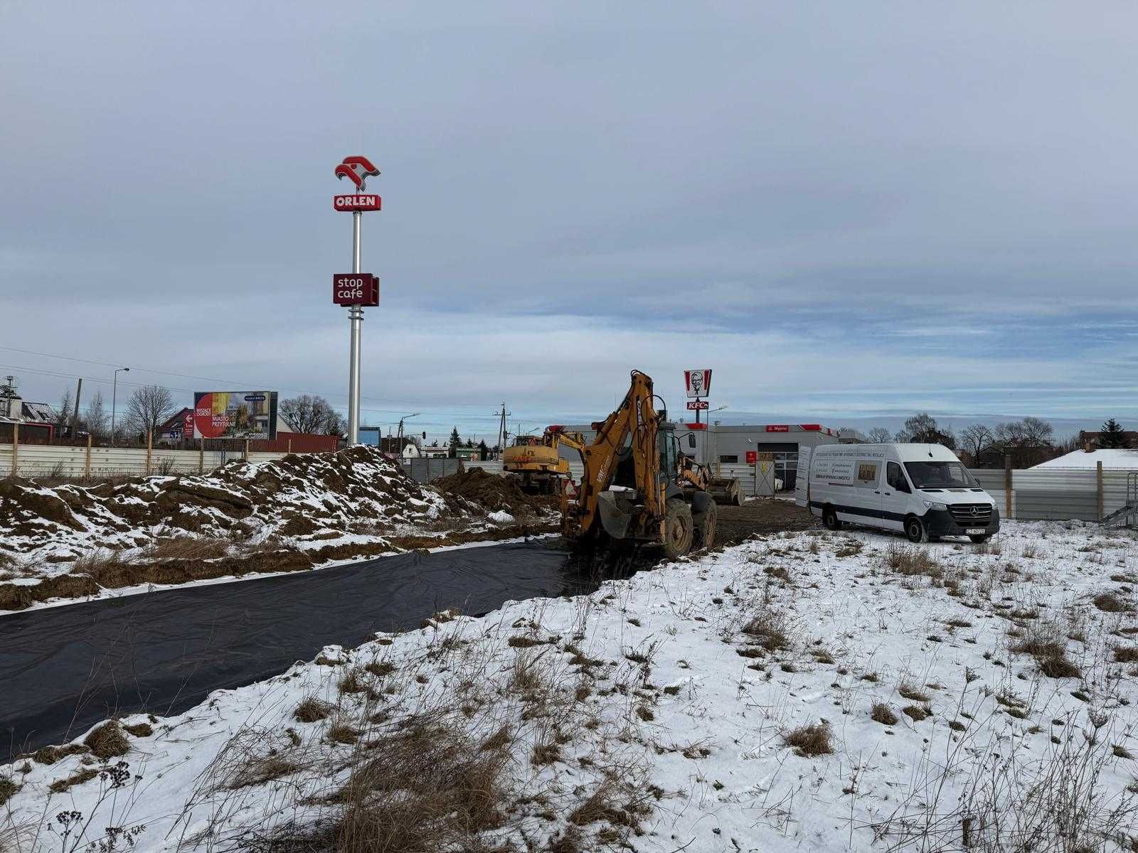 Roboty ziemne wykopy transport zasypki wyburzenia , ATRAKCYJNE CENY!