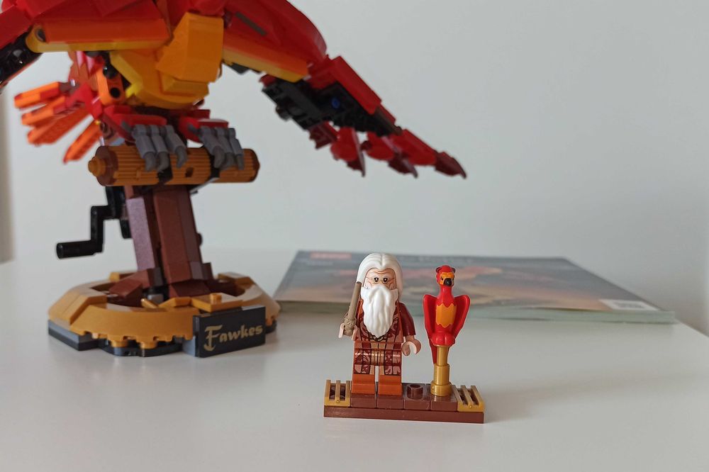 76394 Конструктор LEGO Harry Potter Фоукс - феникс Дамблдора 10+