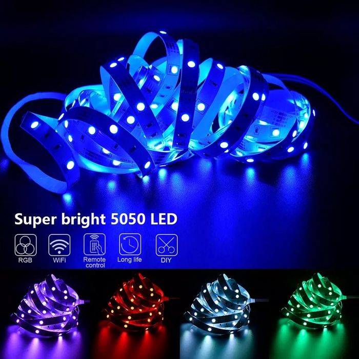 Светодиодная Лента светодиодная led лента світлодіодна стрічка RGB5050