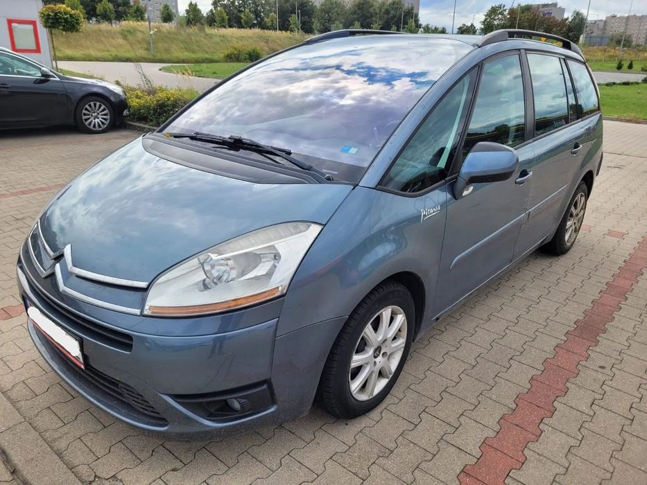 Citroën C4 Picasso W aucie działa tylko tip-tronik. Czyli zmiany biegów przy kiero