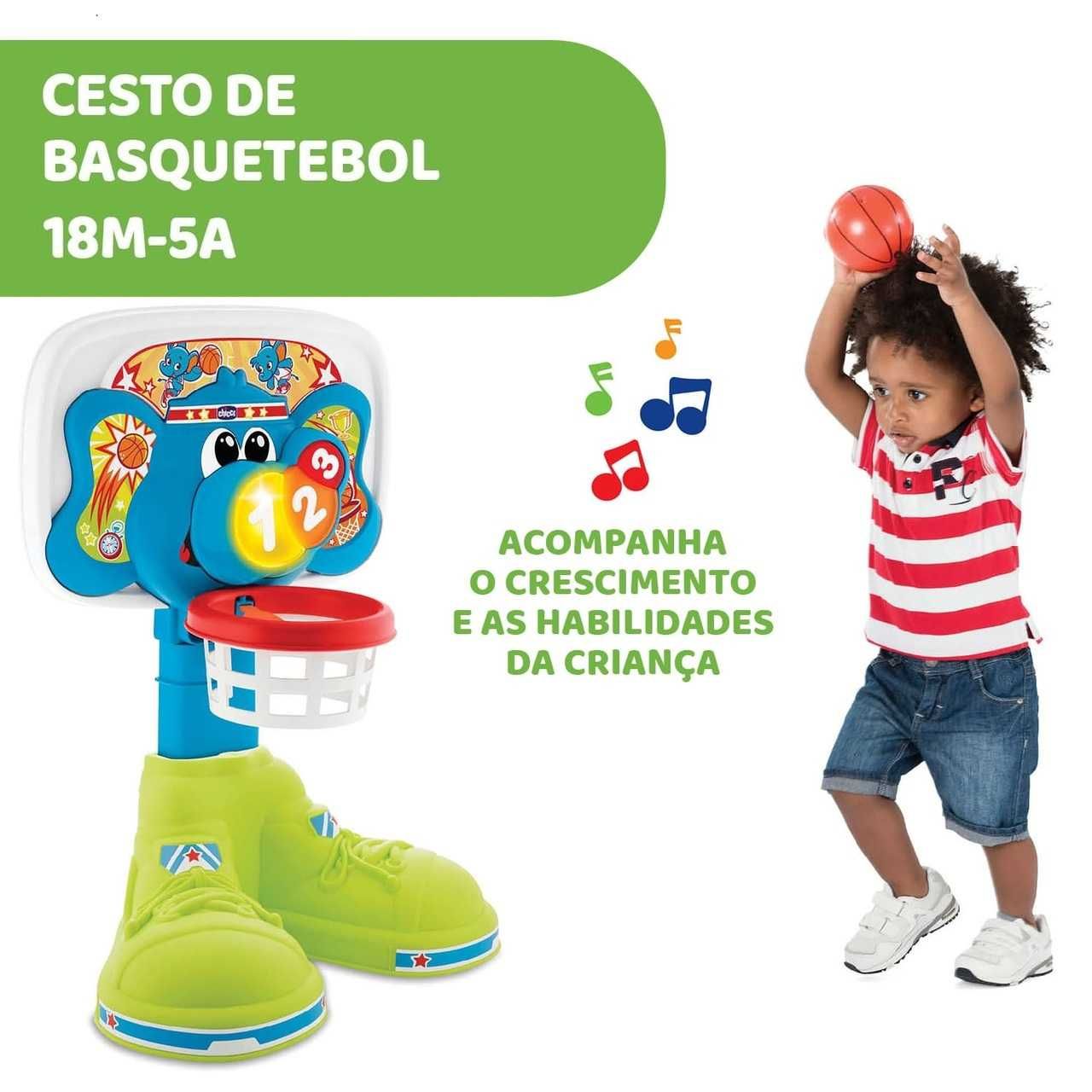 Chicco FUN BASKET 1 2 3 (desde os 18 meses a 5 anos)