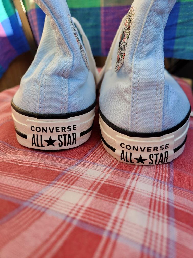 Оригінал високі кеди Converse all star Chuck Taylor жіночі женские кед