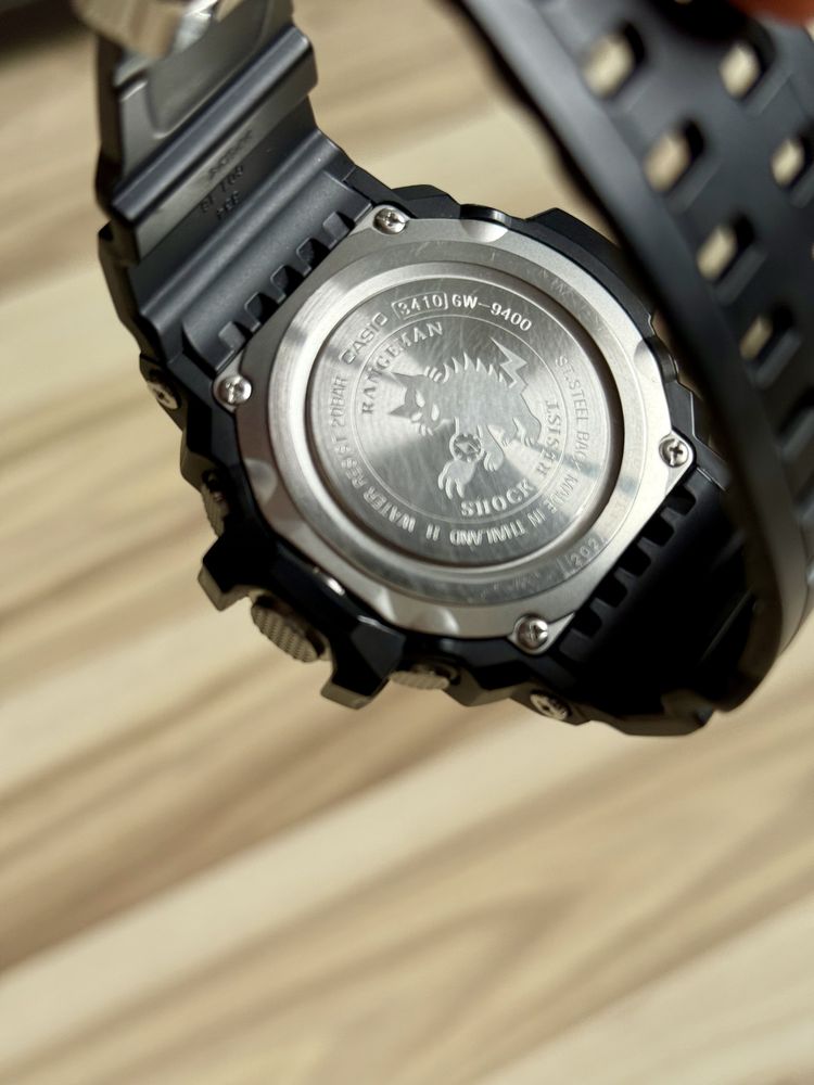 Casio G-Shock Rangeman GW-9400-1ER komplet PL + Dodatki - Stan Idealny