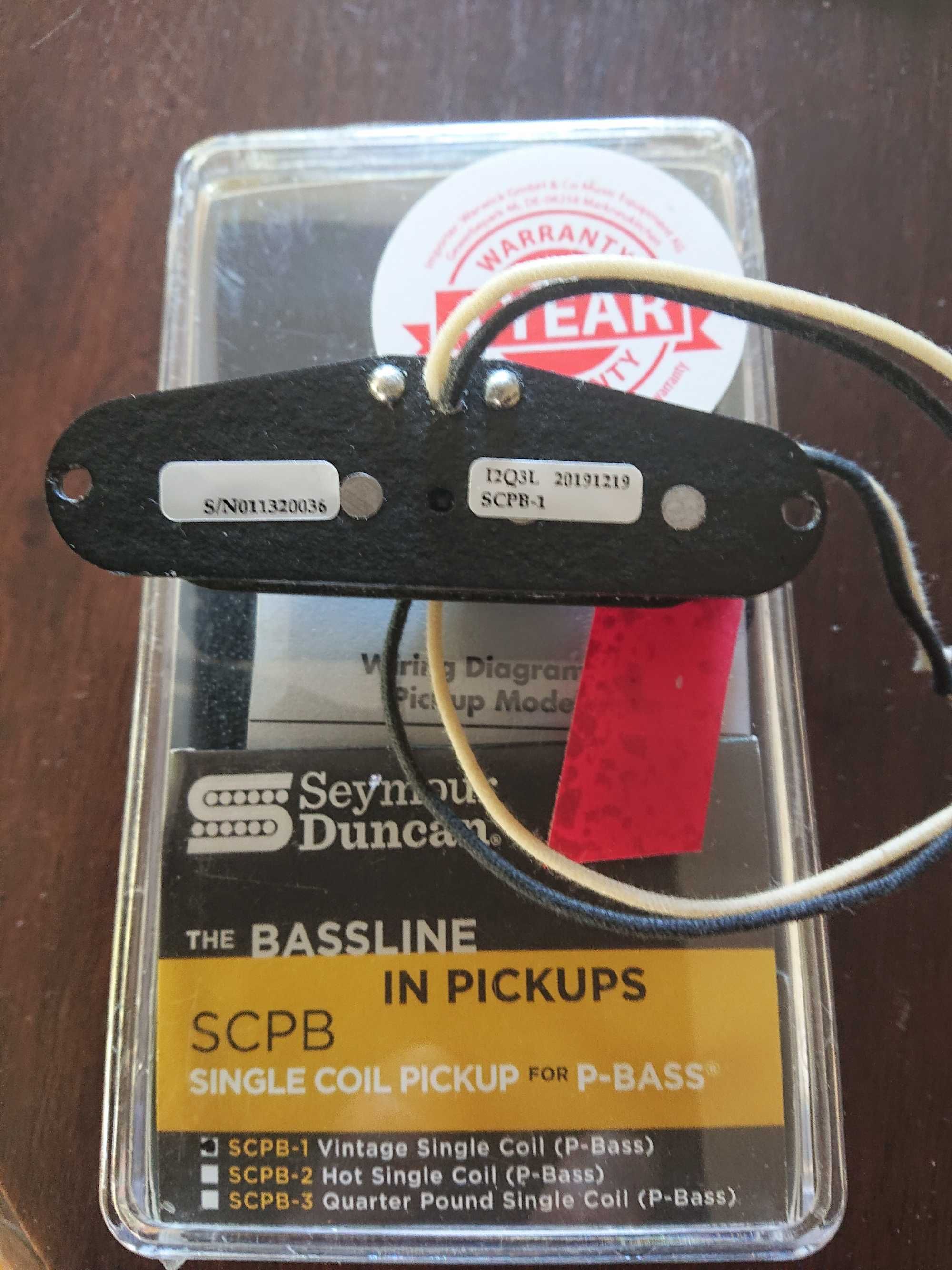 Bass pickup seymour duncan scpb-1