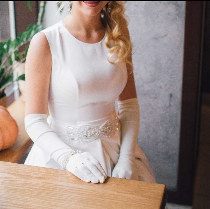 Suknia ślubna rozmiar S/M, biust 75-80