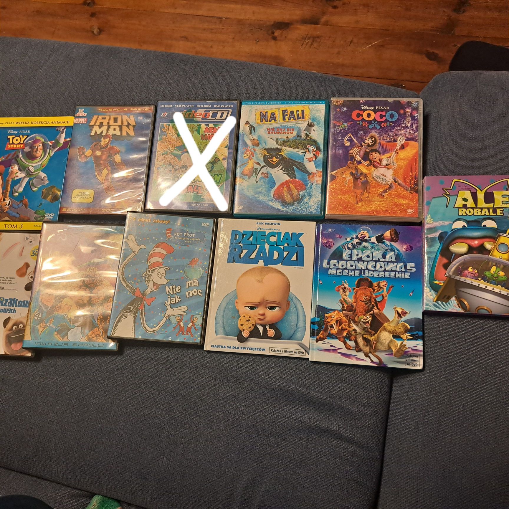Bajki DVD 10 pozycji epoka coco toy story