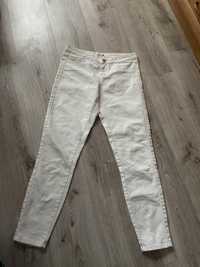 Spodnie białe sinsay
