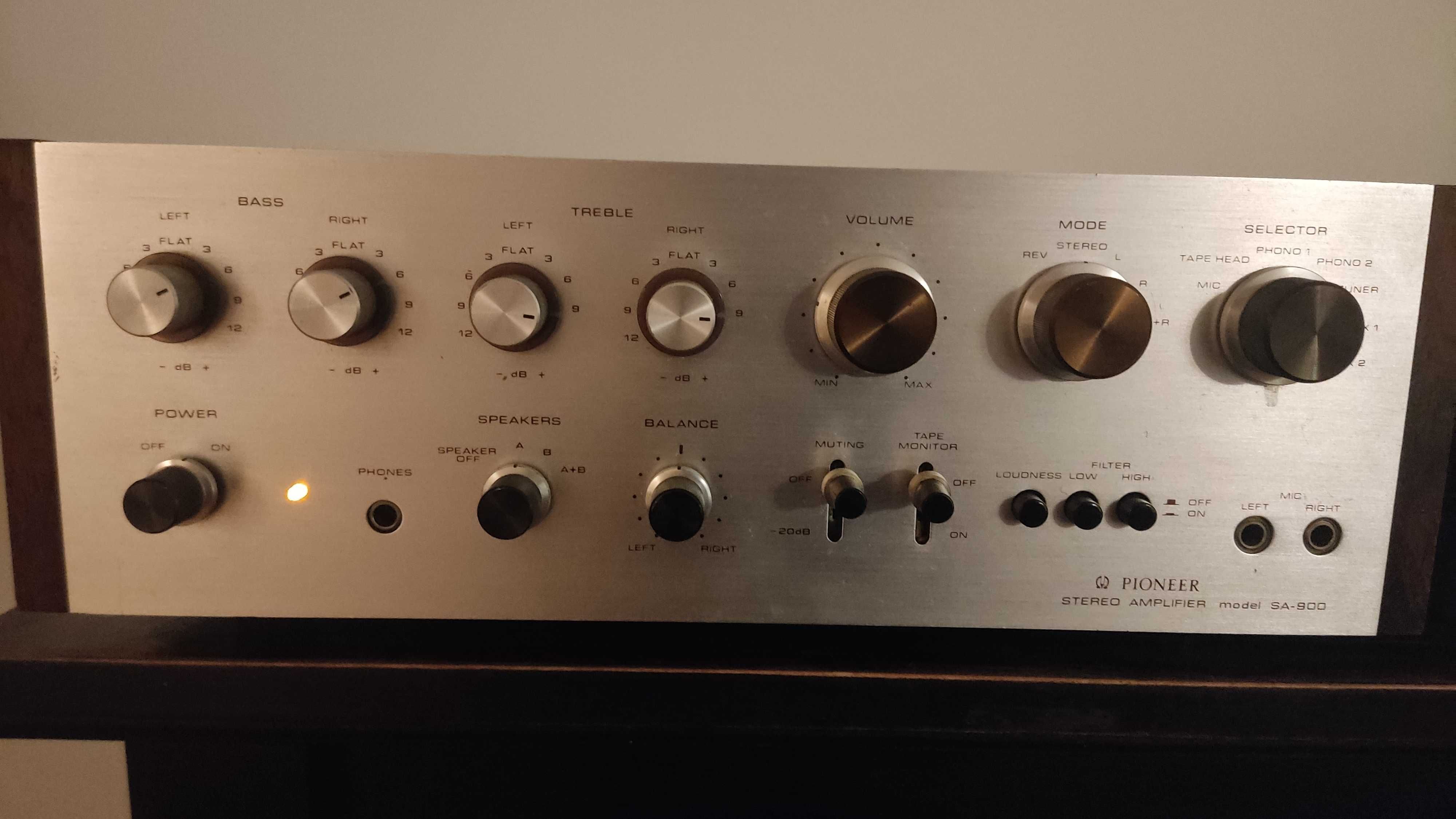 Pioneer SA-900  - legendarny wzmacniacz