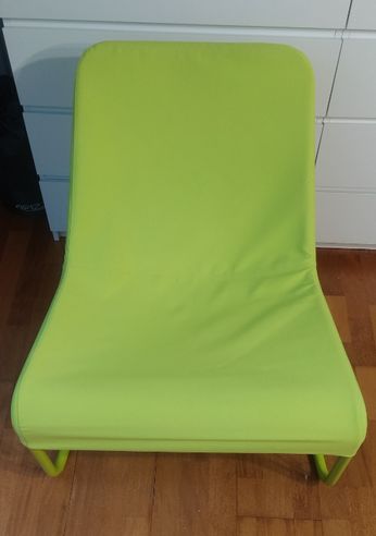 Fotel Ikea Locksta zielony
