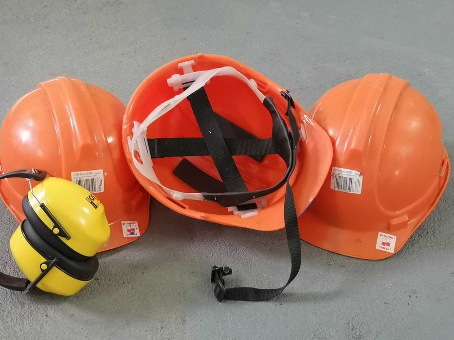 kaski ochronne + słuchawki ochronne OSY